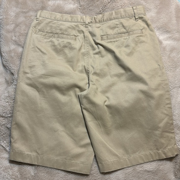 Husky Khaki Adjustable Waist Shorts - Picture 2 of 4